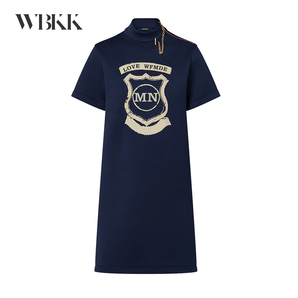 

WBKK 22SS New Women's Coat of Arms T-SHIRT Dress 1A9LU1 #wfmd2669