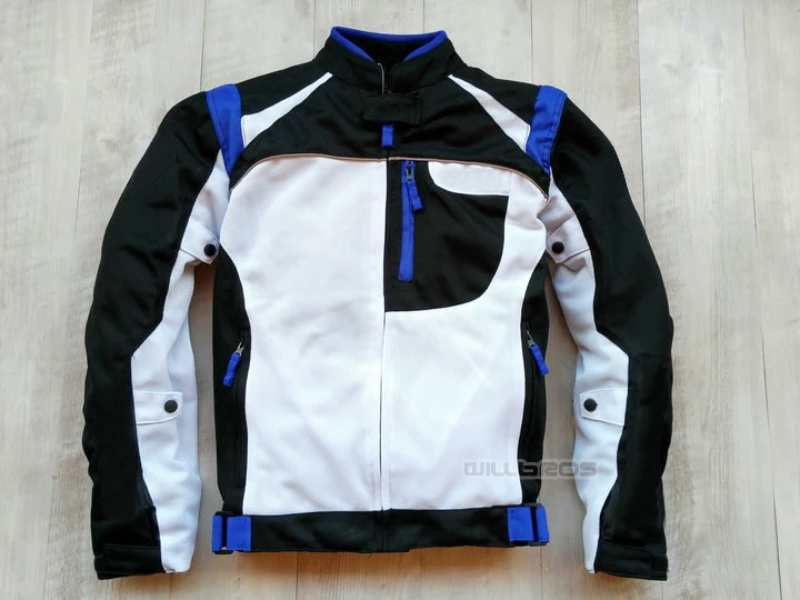

Moto Textile Summer Mesh Jacket Motorcycle Motorbike Scooter Riding Motocross Jackets With Protector