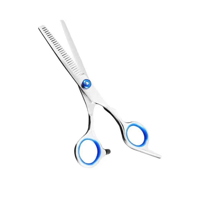 

FnLune Professional 6.0 Inch Hairdressing Scissors Hairdressing Scissors Thin Shear Flat Shears Hairdressing Salon Hairstylist