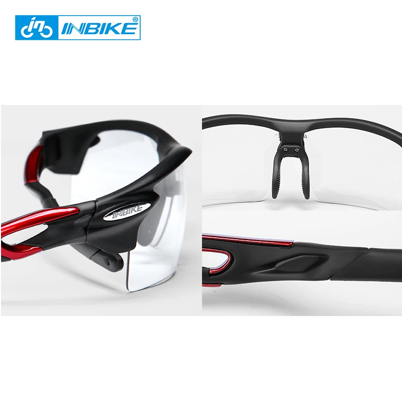INBIKE фотохромные спортивные очки ветрозащитные велосипедные MTB дорожный