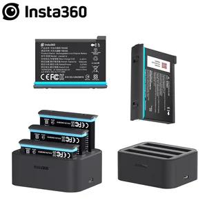 Аккумулятор Insta360 ONE X2 1630 мАч 1420 мАч/концентратор быстрой зарядки для Insta 360 ONEX2, оригинальные аксессуары - изображение