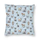 Джек Рассел терьера любовь наволочка на подушку два боковых 3D принт собака подушка чехол для дивана Наволочка украшения для дома чехол украшение дома