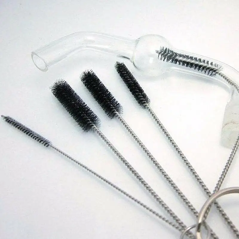 5 шт./компл. Нейлон бутылки пробки ершики для чистки насадок щетки Спрей очиститель 2 мм щетка Диаметр соломы