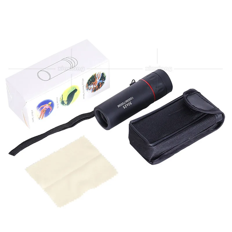 

30x25 Mini Monocular Monocular Telescope Portable Outdoor Camping Pocket Suitable for Hiking Camping Equipment Tourism Spyglass