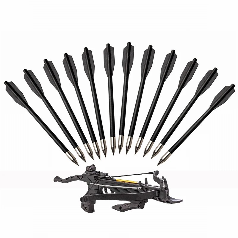 12шт /лот 16 см миксерный цвет Стрельба Охотничья стрельба Стальная стрела