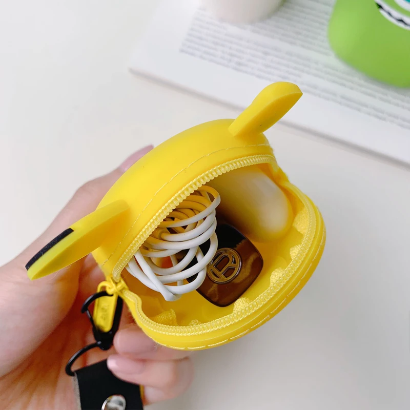 Маленькая сумка для хранения с милым мультяшным рисунком мягкий клатч из