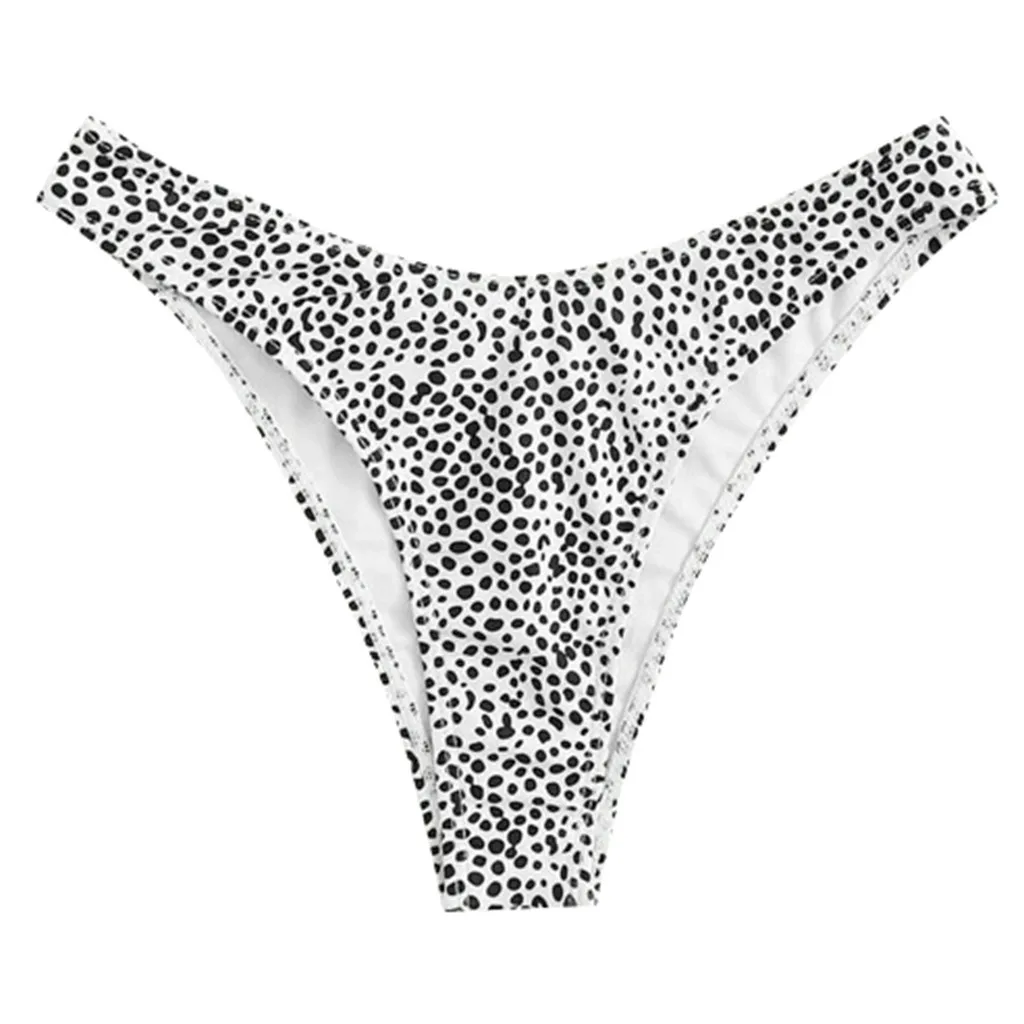 KANCOOLD Women Leopard Shorts Bottom High Waisted Sexy Bikini Thong Swim Swimsuit Swimwear Bathing Suits 2020 Mujer Cover Up Set | Спорт и