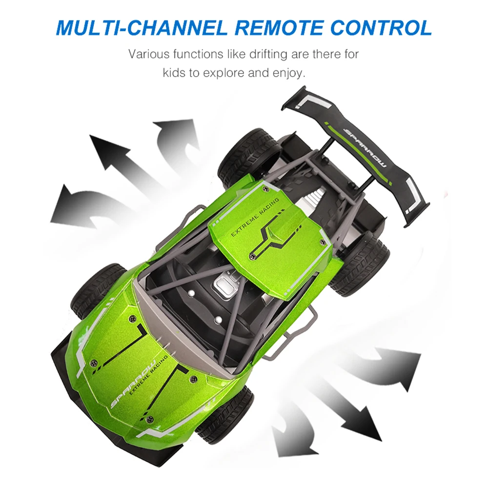 RC Drift Racing Car Radio Remote Control Vehicle Electronic Toy Mutiplayer in Parallel Operate USB Charging Edition Formula Cars | Игрушки и