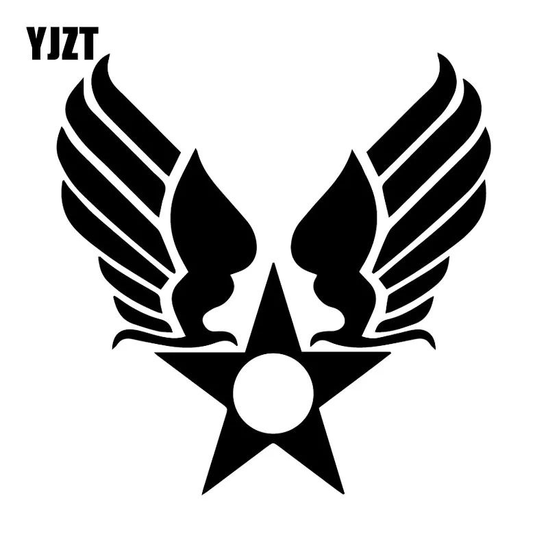 YJZT 16 1X16 5 см армейские Звездные военные крылья виниловые наклейки для автомобиля