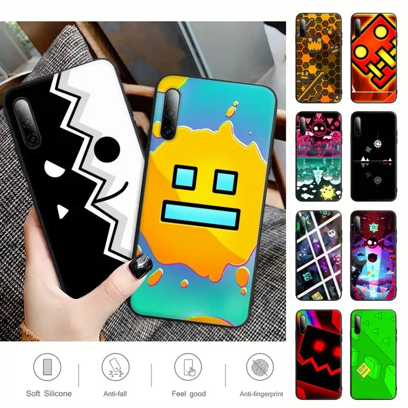 

Hot Game Geometry Dash Phone Case For Poco M3 X3 10T Pro Nfc F3 Xiaomi Mi 11 X 9T 8 Note 10 Lite Silicone Coque Funda