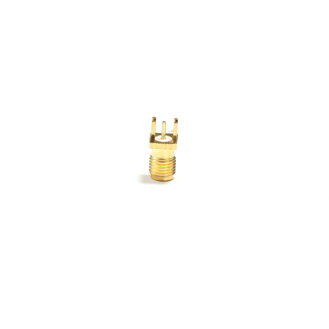 10 шт. SMA женский конец Launch Jack PCB Mount RF коннектор широкий фланец. 062 "1 57 см оптовая