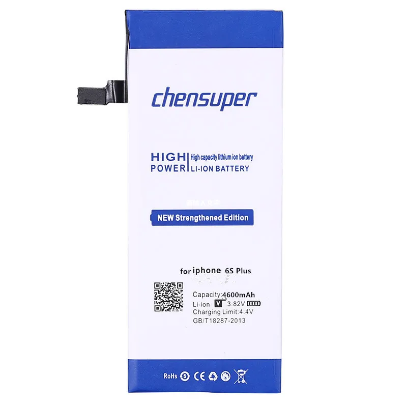 Chensuper Новинка 4600 мАч батарея для Apple iPhone 6S Plus iphone6S Бесплатные инструменты|battery