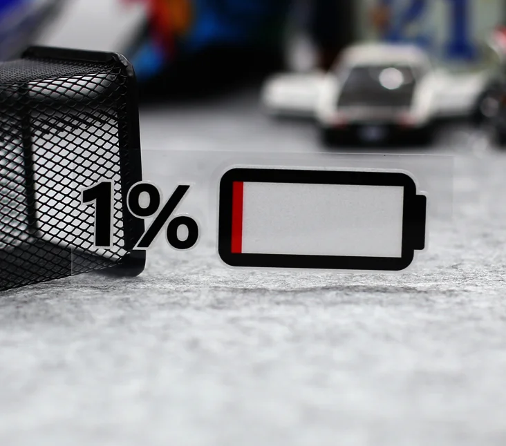 Виниловые наклейки для автомобиля смешное отключение питания зарядка от