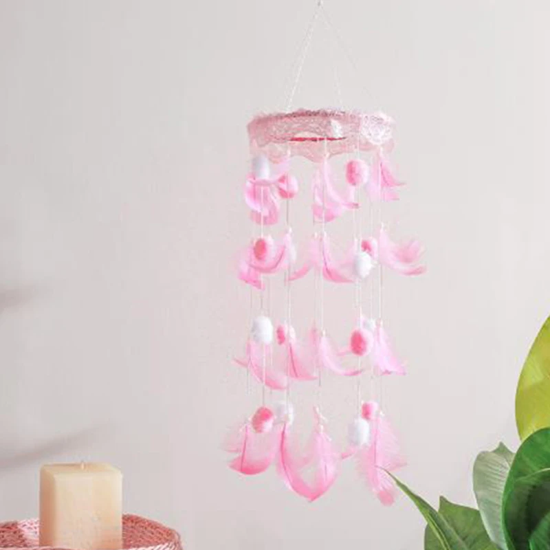 1 шт. 62 см подвесные колокольчики домашний декор Ловец снов перо подвеска из
