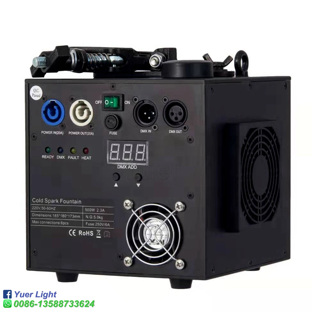Новая машина с холодной искрой DMX 512 пульт дистанционного управления фонтан сцена