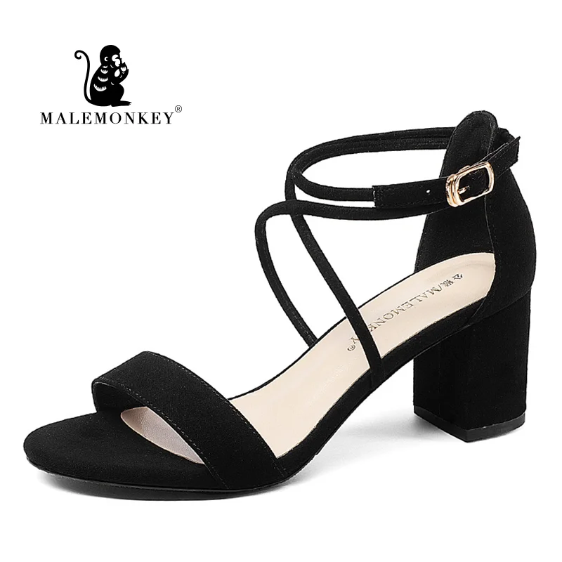 2019 г. Новые Бежевые черные сандалии летние офисные туфли на высоком каблуке