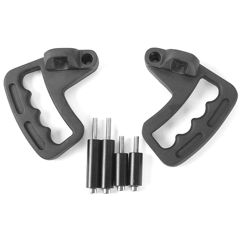2Psc передние алюминиевые захватные ручки рукоятка для Jeep Wrangler JK JKU 2 двери 4 2007