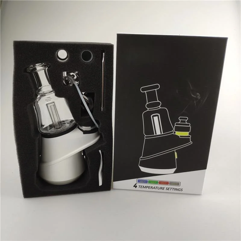 

4 gears Electric Dab Rig Starter Kit 2600mah Battery Settings Enail Wax Concentrate Shatter Budder Electronic Hookah Smoking Set