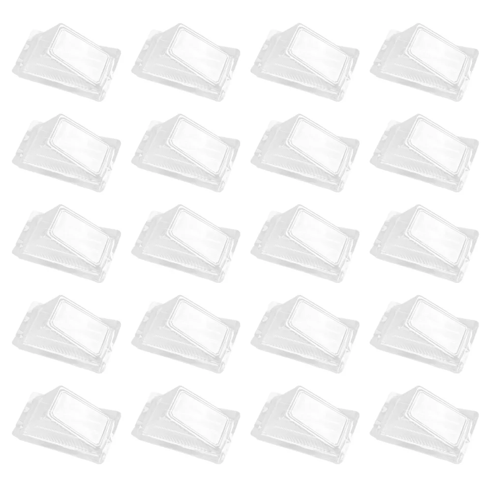 

100Pcs Triangle Clear Sandwich Container with Lid