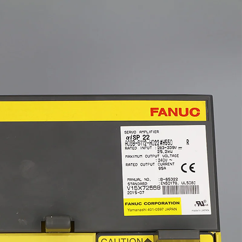 

FANUC SERVO AMPLIFIER MODULE A06B-6112-H022