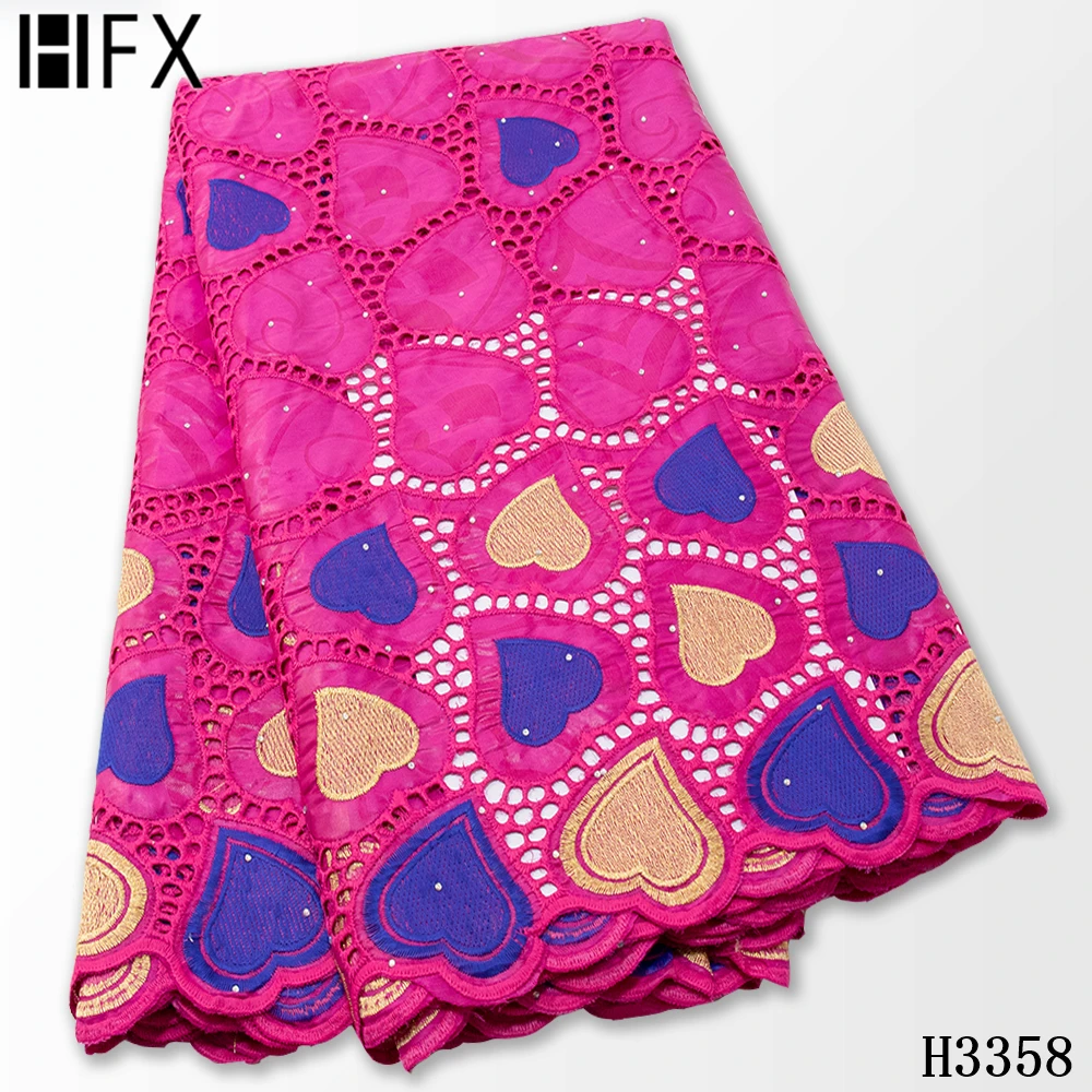 

HFX New Arrival African bazin riche fabric cotton dry bazin riche brode lace embroidery lace guinea brocade fabric atiku lace