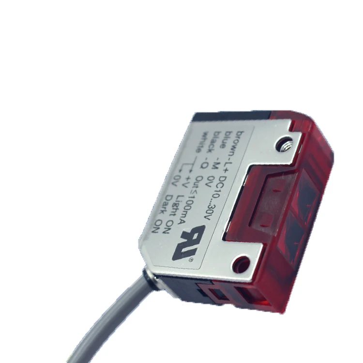 

KR-Q50NW transparent detection type photoelectric sensor detection range 10-500mm narrow field of vision design