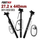 FASTACE MTB подседельный штырь 27,228,630,030,430,931,633,9 мм телескопическая 440 мм подседельная труба 125 мм Дорожный велосипед Регулируемый капельница