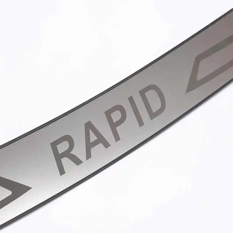 Наклейка для стайлинга автомобиля защита задней двери из нержавеющей стали