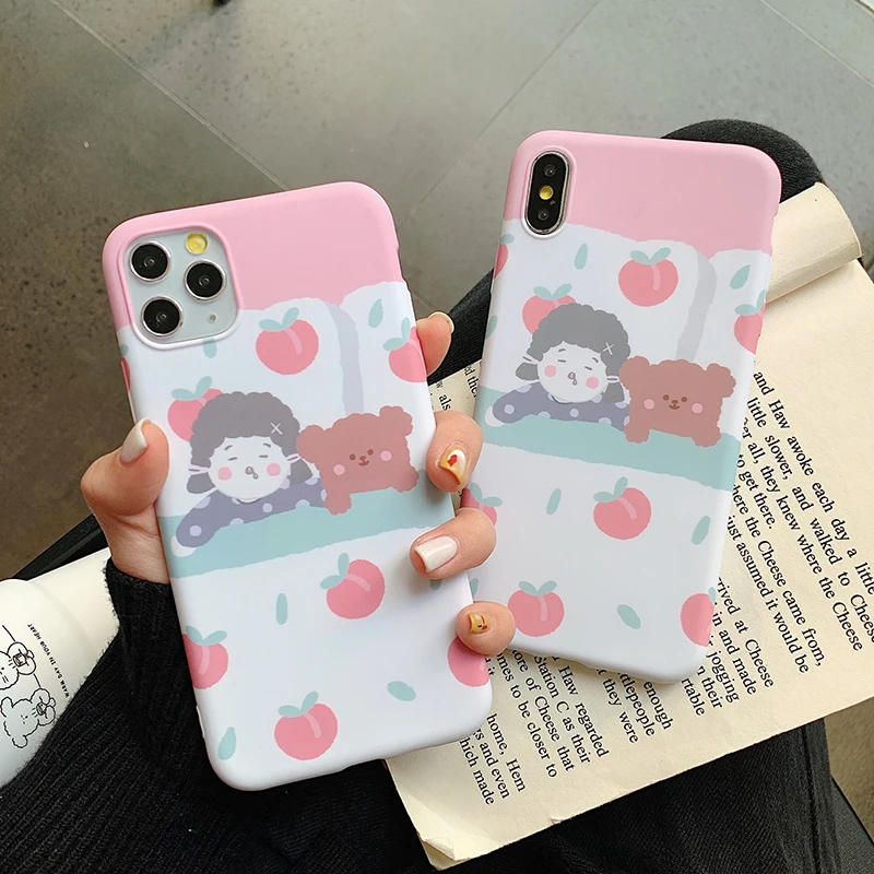 Чехлы для телефонов huawei P20Llite P30Pro Mate20Pro милая девочка Медведь Мягкий ТПУ чехол для Honor 9X8X9 10LITE Y9 Nova 3 3i 4 5i 5