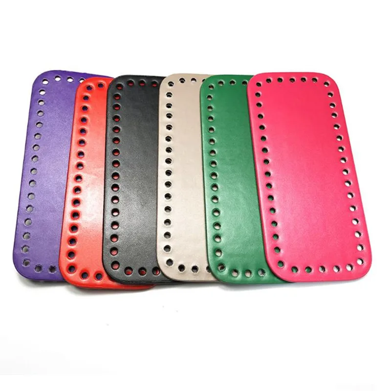 

Leather Bag Bottom Shaper Cushion Pad for Making DIY Shoulder Handbag Purse Rectangle Bag Bottom With Holes Bag Accessories