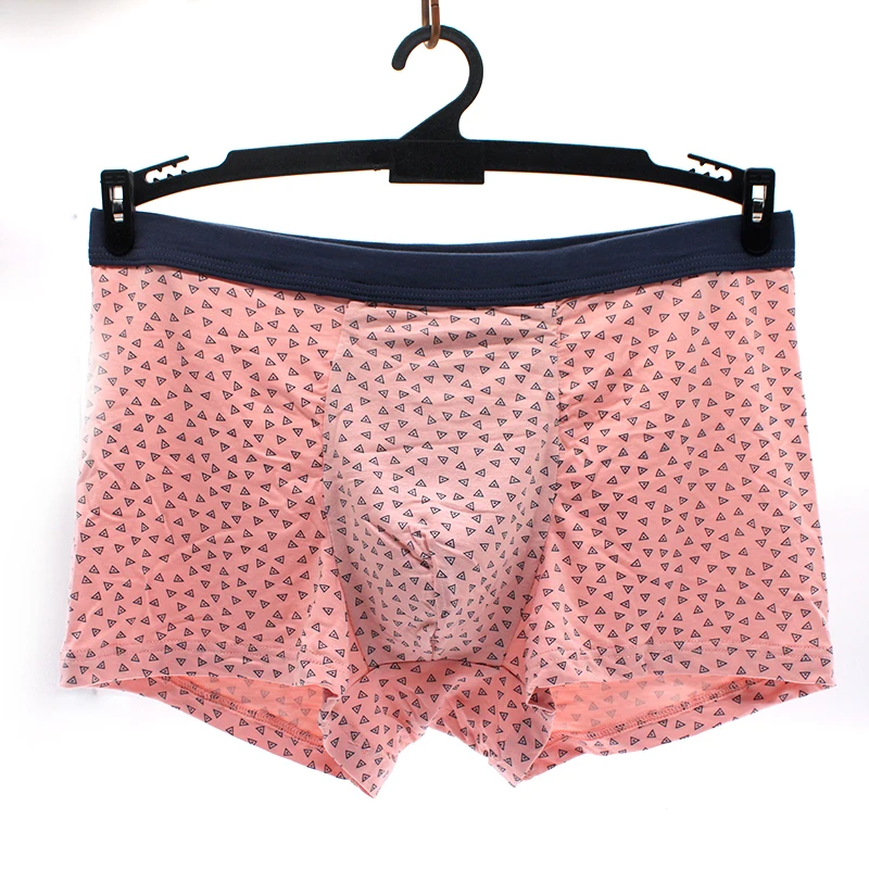 Мужское нижнее белье боксеры с розовыми принтами мужское в подарок мужские
