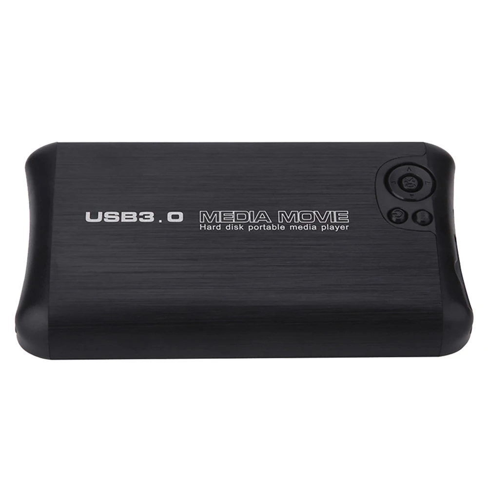 Autoplay 1080P USB3.0 медиаплеер с поддержкой MKV Music U Disk AV выход Full HD 2 5 дюймов HDD видео