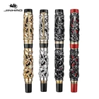 Шариковая ручка Jinhao, металлическая, винтажная, с драконом