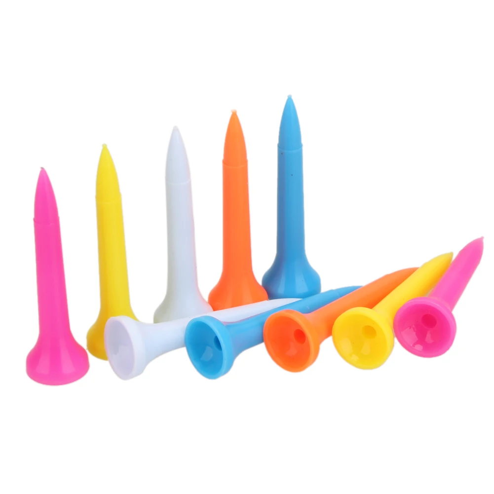 Тройники для гольфа 1 упаковка из 100 шт. легкие портативные разноцветные