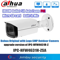 surveillance dahua full hd original outdoor 6mp poe bullet cctv camera 2 7 13 5mm security ir60m built in mic motorized zoom