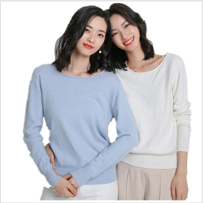 2019 осень зима конфеты вязаный джемпер женский 30% шерстяной свитер мягкий стрейч OL