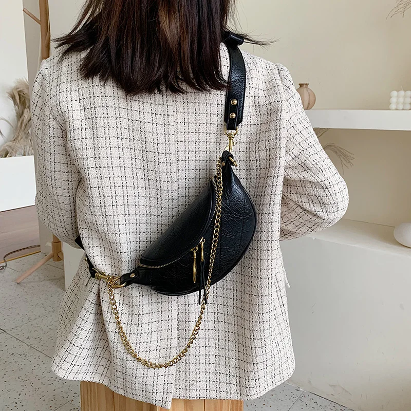 Одноцветные сумки через плечо из искусственной кожи для женщин 2020 круглая сумка