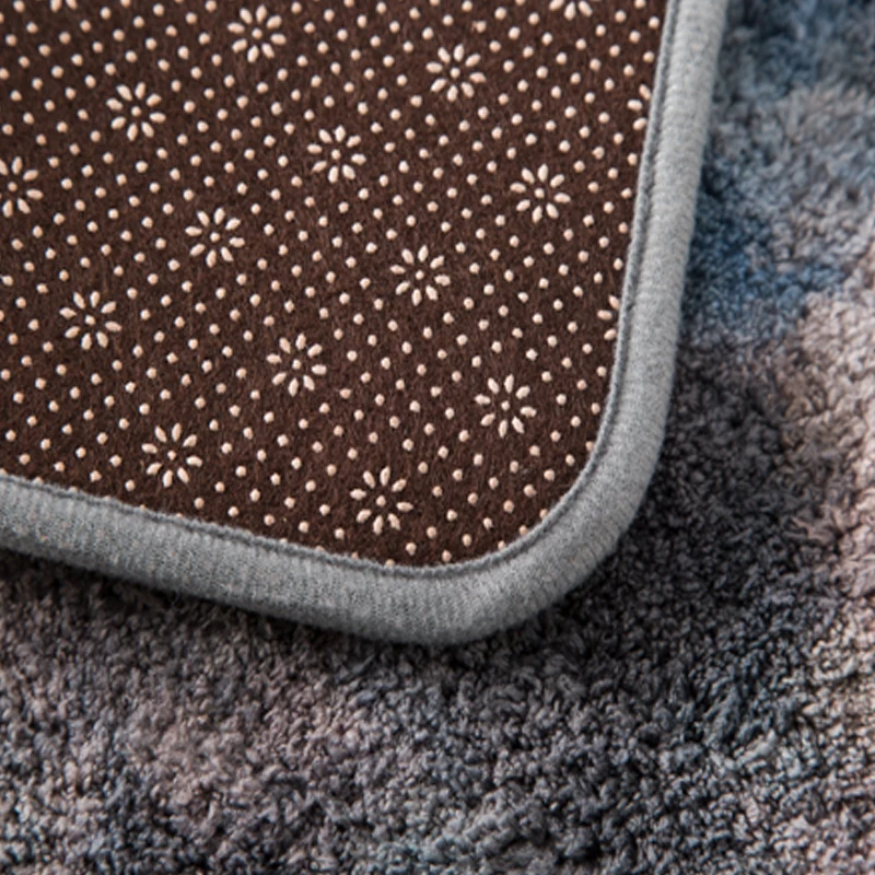 Коврик для двери из микрофибры ковер спальни кухни ванной комнаты нескользящий