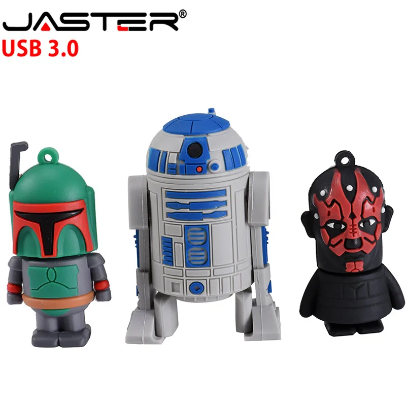 JASTER 3,0 usb флеш-накопитель Звездные войны 4 ГБ/8 ГБ/16 ГБ/32 ГБ/64 г Темный Дарт Вейдер йода Флешка карта памяти