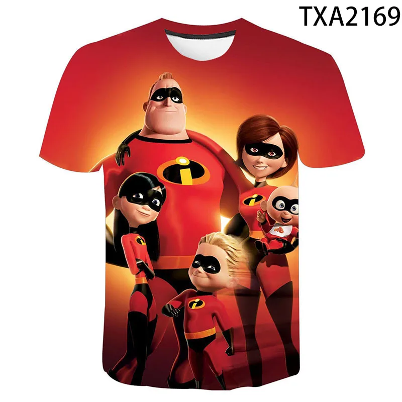 

2021 New Summer Short Sleeve Cartoon Anime Print 3D T Shirt Casual Streetwear Boy Girl Kids Fashion Men Women Children Tops Tee