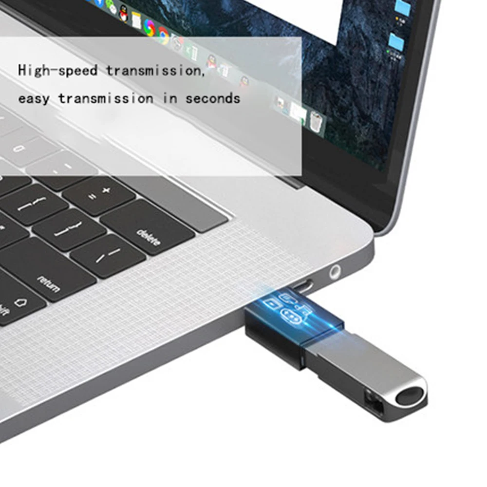 Адаптер USB C на 3 0 адаптер Type OTG кабель для Macbook pro Air Samsung S10 S9 S8 Huawei P30 USBC кабель|Кабели