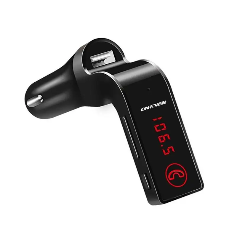 DDKSPARK беспроводной Bluetooth AUX модулятор Автомобильный комплект USB TF слот для карт lcd