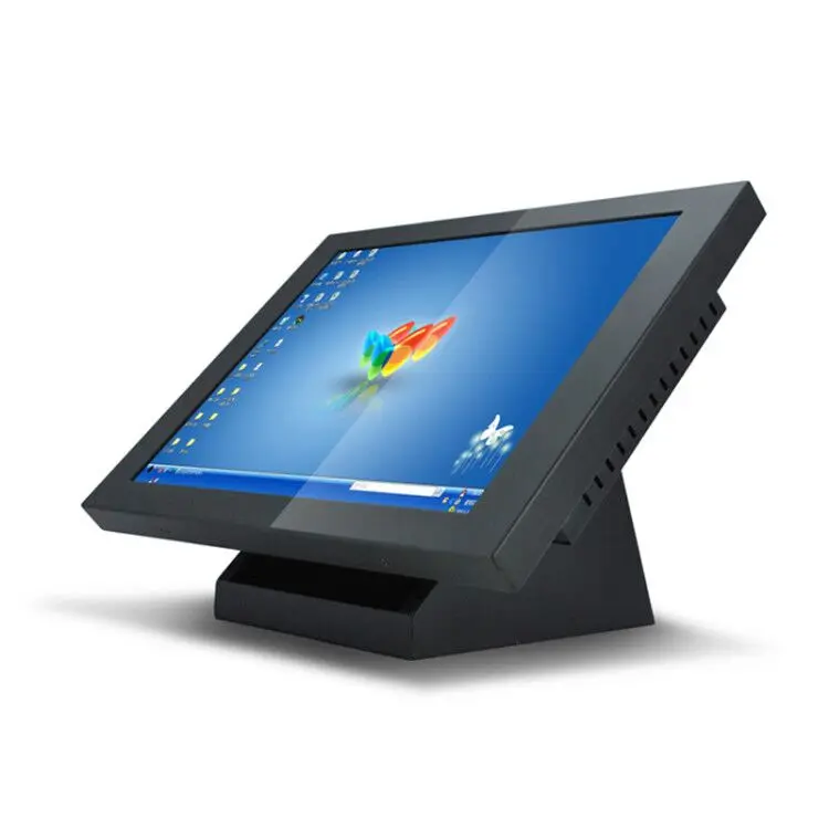 All in one 10.4 inch fanless industrial touch screen mini pc