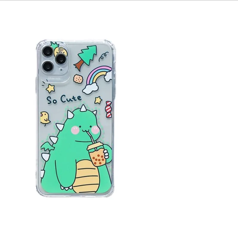 

Transparent Cartoon Monster Superman Mobile Phone Shell Shatter-Resistant Mobile Phone Protective Sleeve iPhone Xs Max Case