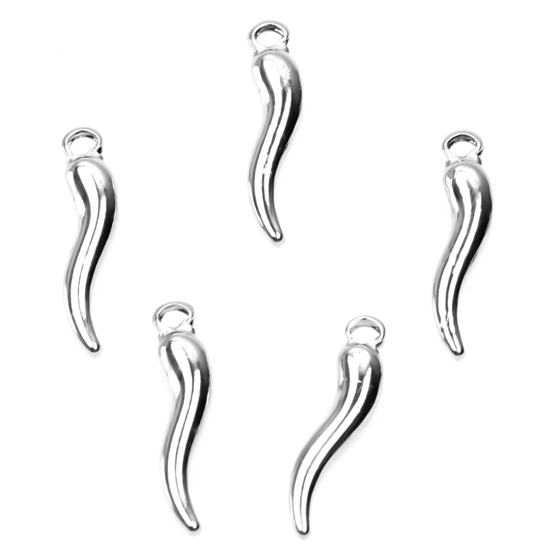 Lucky Horn Red Hot Pepper Charms овощ перец чили подвески для женских сережек | Украшения и