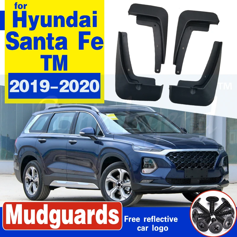 Для Hyundai Santa Fe 2019 ~ 2020 TM переднее заднее крыло для автомобиля Брызговики защитные