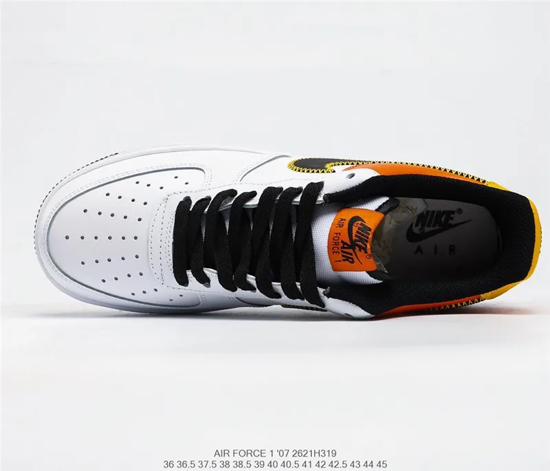 Кроссовки NIKE Air Force 1 Low RAYGUN мужские, высококачественные  спортивные кроссовки белого/черного/оранжевого цвета, европейские размеры  40-45 - купить по выгодной цене | AliExpress
