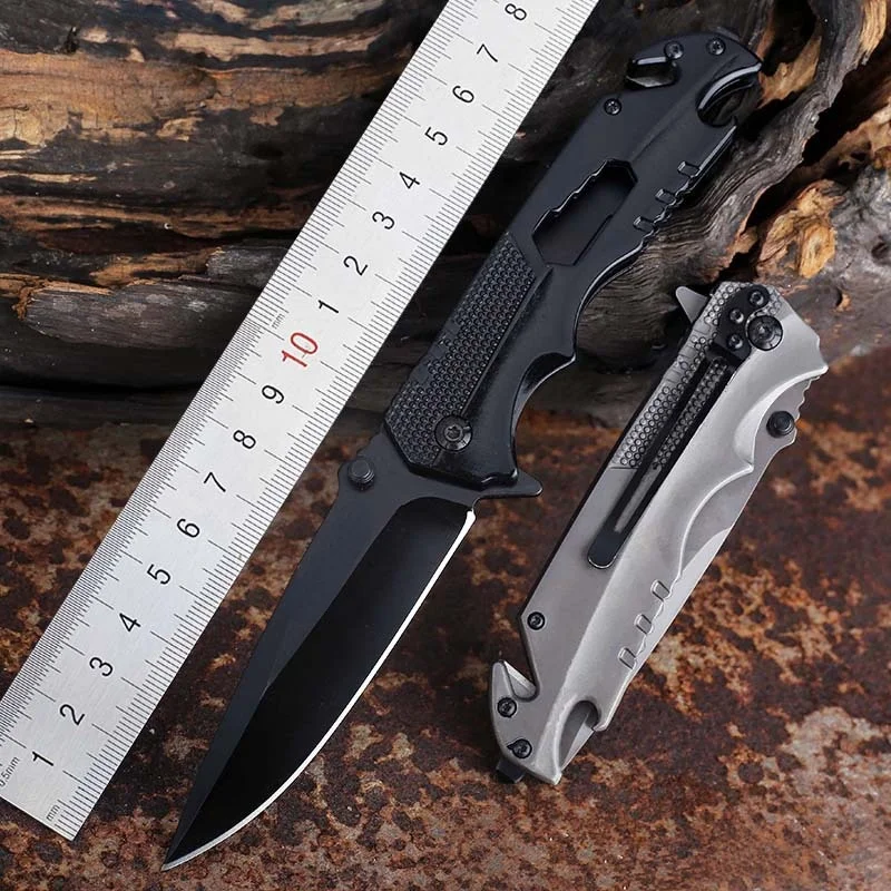 

High hardness folding knife portable outdoor knife high hardness army knife multi-function folding knife outdoor knife knife