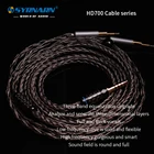 Кабель для наушников SYRNARN Balance 3,5 XLR 4,4 штекер-двойной 2,5 мм 16 ядер, кабель Hi-Fi для hd700 sennheiser hd700 nw zx300a