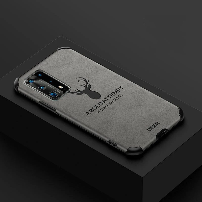 Чехол Funda для Huawei Nova 8 Pro 6SE P40 Honor V40 чехол из искусственной кожи с оленем